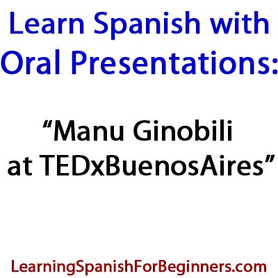 what is spanish for presentation
