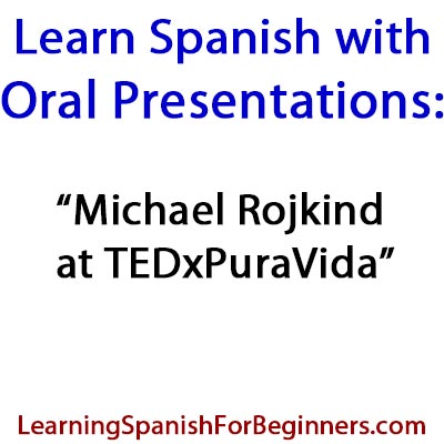 what is spanish for presentation